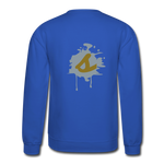 Soulstar Splatter Unisex Crewneck Sweatshirt - royal blue