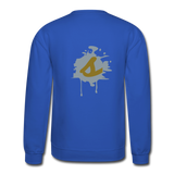 Soulstar Splatter Unisex Crewneck Sweatshirt - royal blue