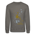 Soulstar Splatter Unisex Crewneck Sweatshirt - asphalt gray