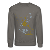 Soulstar Splatter Unisex Crewneck Sweatshirt - asphalt gray