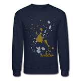 Soulstar Splatter Unisex Crewneck Sweatshirt - navy