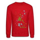 Soulstar Splatter Unisex Crewneck Sweatshirt - red