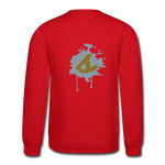 Soulstar Splatter Unisex Crewneck Sweatshirt - red