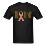 Hope Glitz Ultra Cotton Adult T-Shirt - black