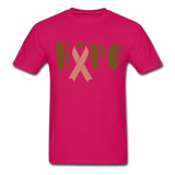 Hope Glitz Ultra Cotton Adult T-Shirt - fuchsia