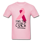 Find the Cure Ultra Cotton Adult T-Shirt - light pink