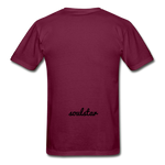 Find the Cure Ultra Cotton Adult T-Shirt - burgundy