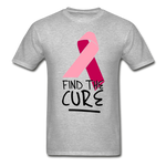 Find the Cure Ultra Cotton Adult T-Shirt - heather gray