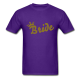 Crowned Bride Ultra Cotton Adult T-Shirt - purple