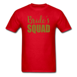 Bride's Squad Ultra Cotton Adult T-Shirt - red