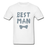 Best Man Ultra Cotton Adult T-Shirt - white