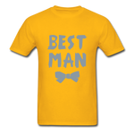 Best Man Ultra Cotton Adult T-Shirt - gold