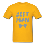 Best Man Ultra Cotton Adult T-Shirt - gold