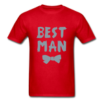 Best Man Ultra Cotton Adult T-Shirt - red