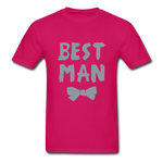 Best Man Ultra Cotton Adult T-Shirt - fuchsia