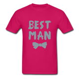 Best Man Ultra Cotton Adult T-Shirt - fuchsia