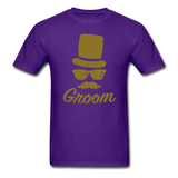 Groom Ultra Cotton Adult T-Shirt - purple