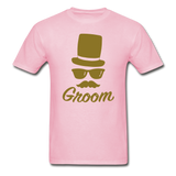 Groom Ultra Cotton Adult T-Shirt - light pink