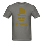Groom Ultra Cotton Adult T-Shirt - charcoal