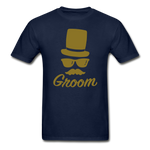 Groom Ultra Cotton Adult T-Shirt - navy