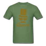 Groom Ultra Cotton Adult T-Shirt - military green
