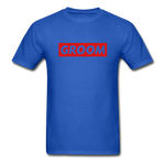 Red Groom Ultra Cotton Adult T-Shirt - royal blue