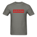 Red Groom Ultra Cotton Adult T-Shirt - charcoal