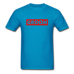 Red Groom Ultra Cotton Adult T-Shirt - turquoise