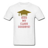 Kiss Goodbye Ultra Cotton Adult T-Shirt - white