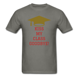 Kiss Goodbye Ultra Cotton Adult T-Shirt - charcoal