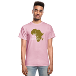 I Am Black History Adult T-Shirt - light pink