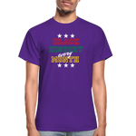 Black History Every Month Adult T-Shirt - purple