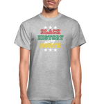 Black History Every Month Adult T-Shirt - heather gray