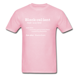 Blackcellent Adult T-Shirt - light pink