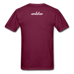 Blackcellent Adult T-Shirt - burgundy