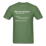 Blackcellent Adult T-Shirt - military green