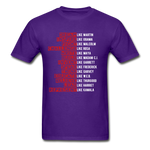 Black Excellence in History Adult T-Shirt - purple