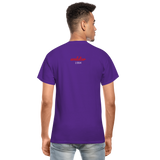 Black Excellence in History Adult T-Shirt - purple