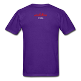 Black Excellence in History Adult T-Shirt - purple