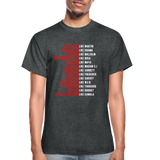 Black Excellence in History Adult T-Shirt - deep heather