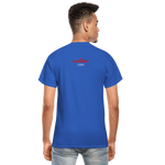 Black Excellence in History Adult T-Shirt - royal blue