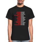 Black Excellence in History Adult T-Shirt - black