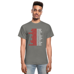 Black Excellence in History Adult T-Shirt - charcoal