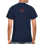 Black Excellence in History Adult T-Shirt - navy