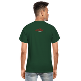 Black Excellence in History Adult T-Shirt - forest green