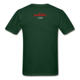 Black Excellence in History Adult T-Shirt - forest green