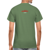 Black Excellence in History Adult T-Shirt - military green