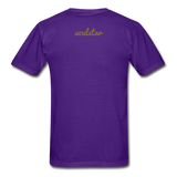 Black King Adult T-Shirt - purple