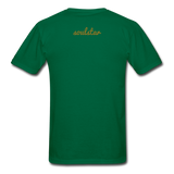 Black King Adult T-Shirt - bottlegreen