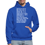 Black Excellence Divas Adult Hoodie - royal blue